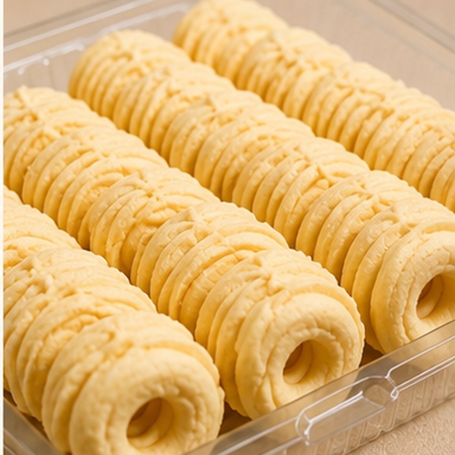 Biscoitos sabor Nata