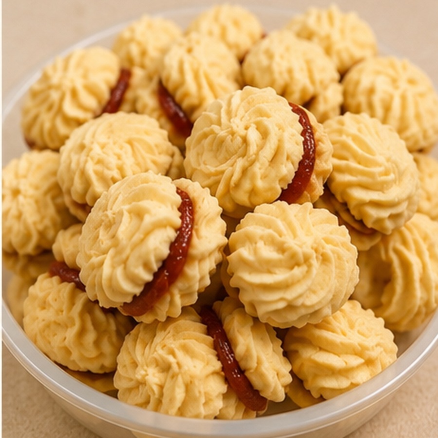 Biscoitos sabor Goiabinha tradicional